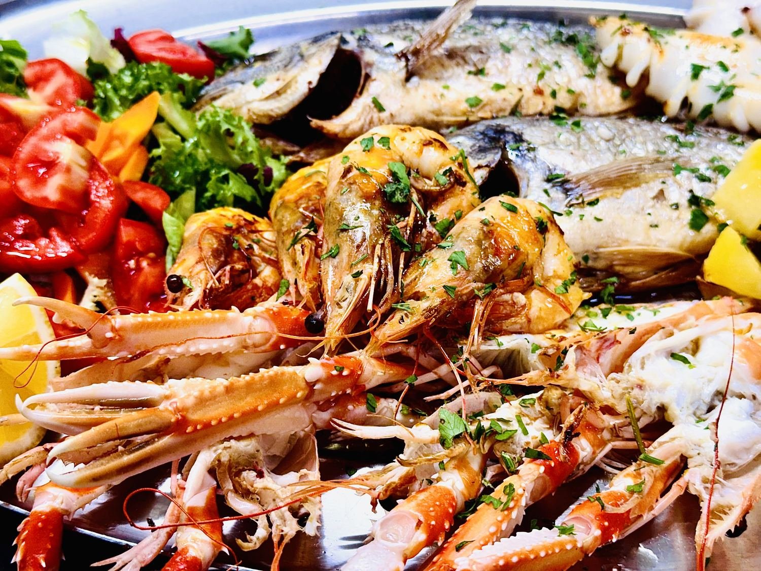Crostacei alla griglia